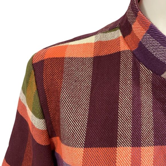 Blair Blazer Womens PM Plaid Jacket Cabin Check Career Professional Work Office - Picture 14 of 16